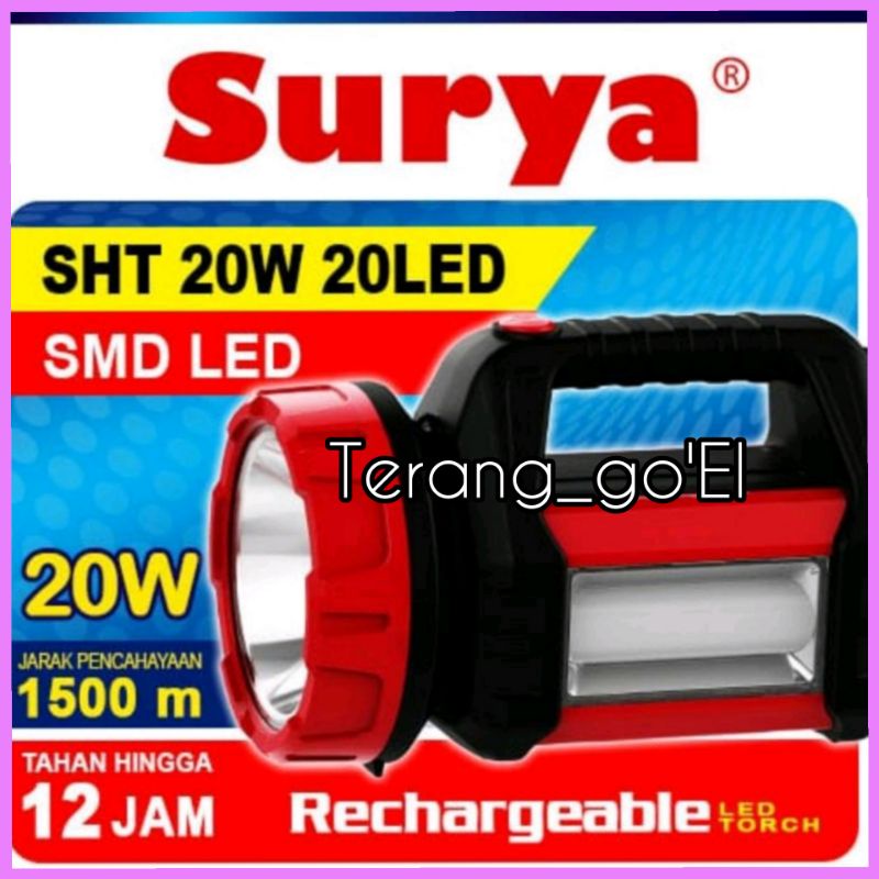 Senter Surya SHT 20 Watt 20 LED / Senter Cas 20Watt 20Led / Surya 30Wat