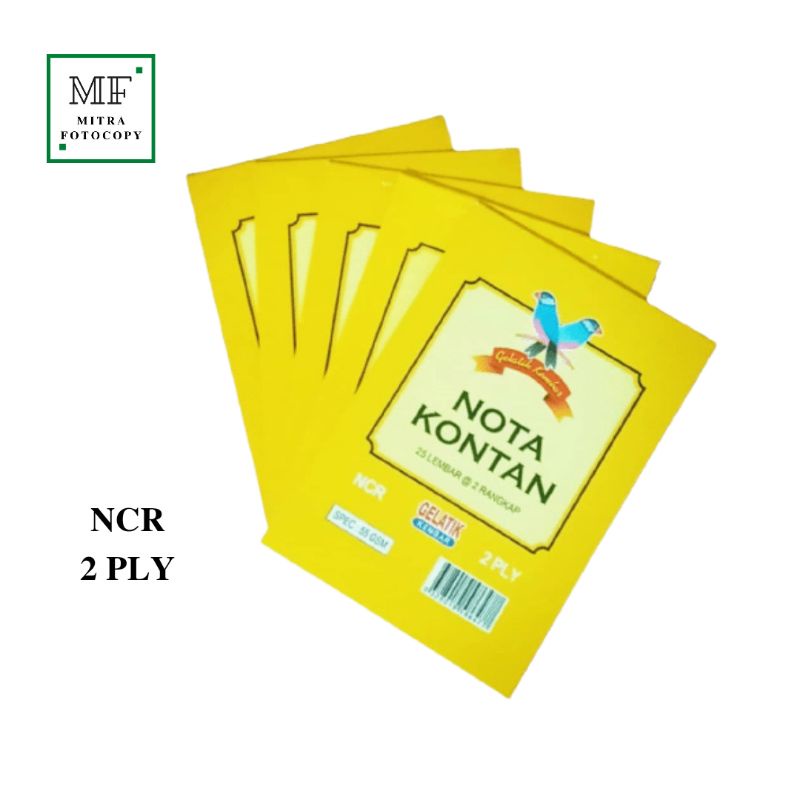 

Nota Kontan Gelatik Kembar (2 PLY)