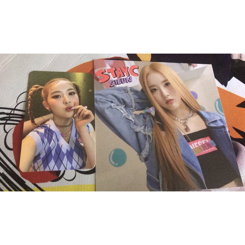 Sieun Photocard Stayc Staydom