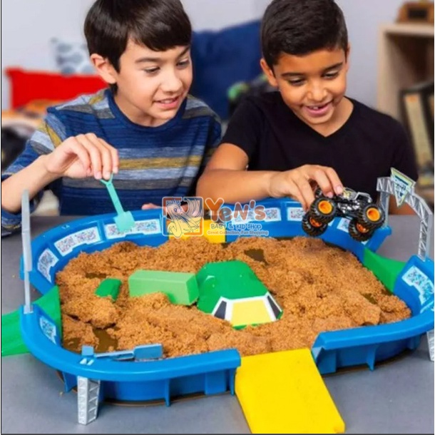 MONSTER JAM Monster Dirt Set Arena Max-D Kinetic Sand