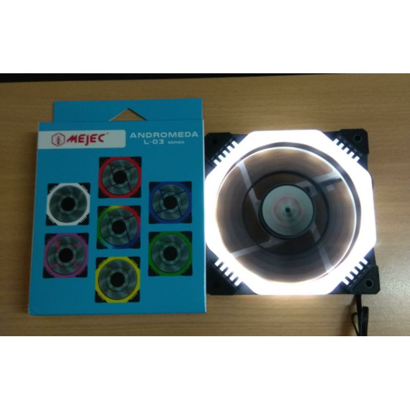 Mejec Fan Casing 12Cm L-03 Andromeda Double Ring Led