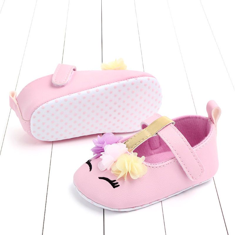 [ 0 - 18 bulan ] Sepatu prewalker pesta unicorn anak perempuan import cocok untuk ulangtahun