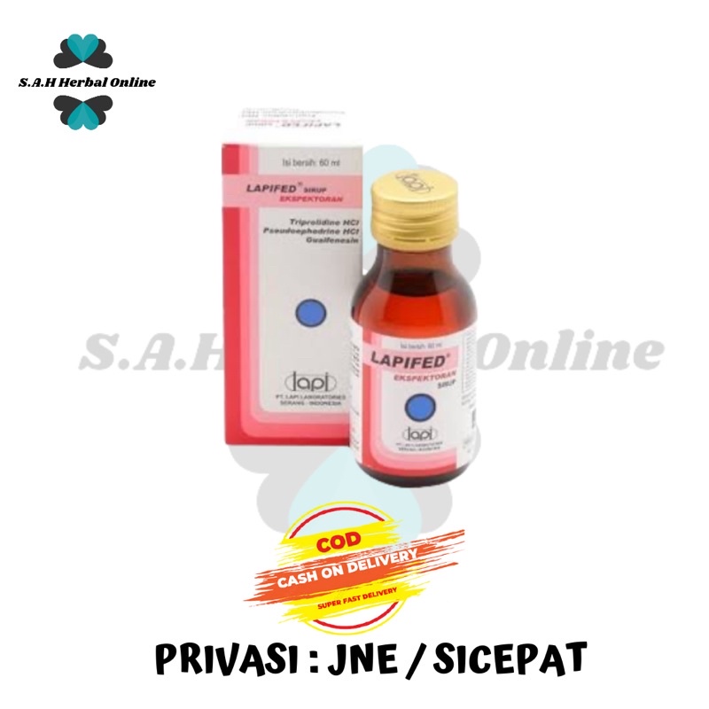 

Lapifed Exprectorant Sirup 60 ml