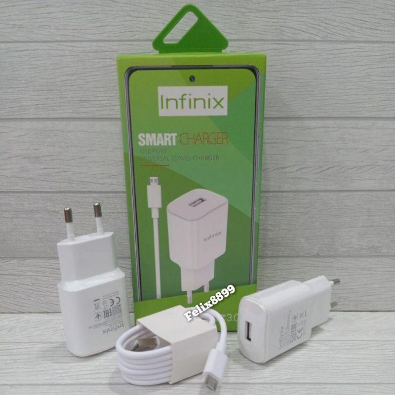 CHARGER INFINIX HOT 6 7 PRO 6X ORIGINAL 100% MICRO USB 5V 2A 10W CASAN ORI / CASAN CAS INFINIX SMART 4 5 6 HD NFC 3 PLUS HOT 6 7 PRO 6X HOT 8 9 10 10S 11 12i Play S4 S5 NOTE 7 LITE ORI