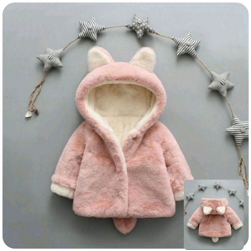 Jaket bayi jaket tebal anak/ hoodie coat/ baby mantel/ jaket LYME JK8