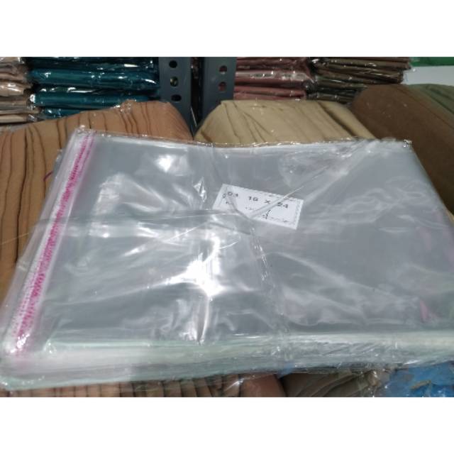 Plastik opp 16x24 | plastik hijab isi 100 pcs