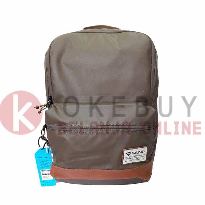 Tas Merk Bodypack 2806 WARNA BROWN R.L.T Paris /Ransel/backpack