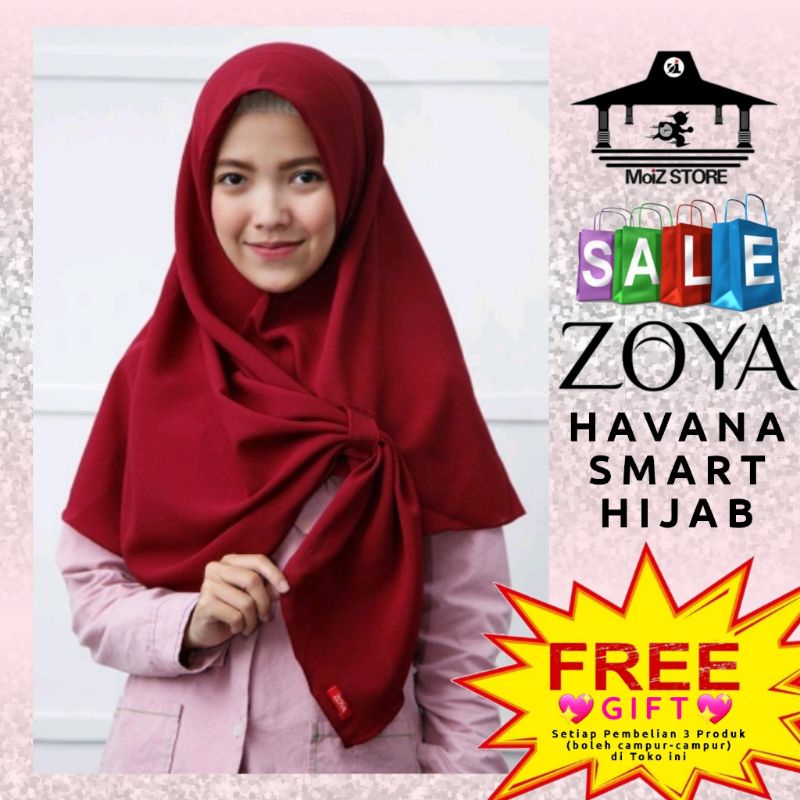 Zoya Kerudung Instan Kerudung Instant Havana Smart Hijab Zoya