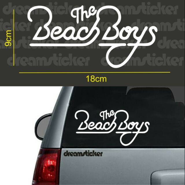 

Sticker Stiker Musik Band The Beach Boys