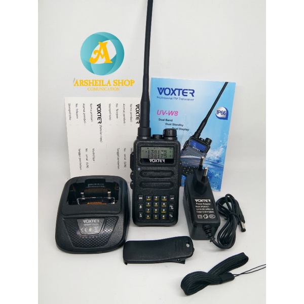 Ht voxter uv w8 original murah garansi 1 tahun