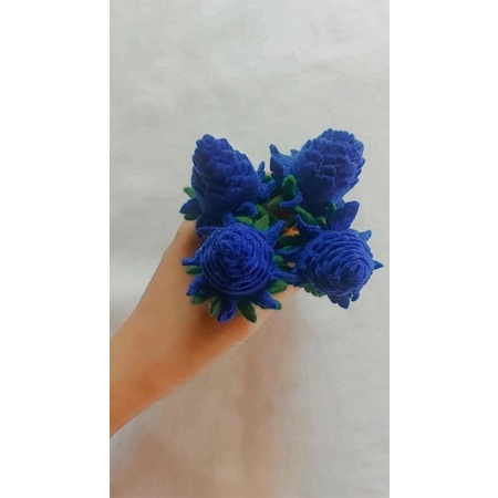 

Angpao/Amplop Buket Bunga Flanel Blue Thistle