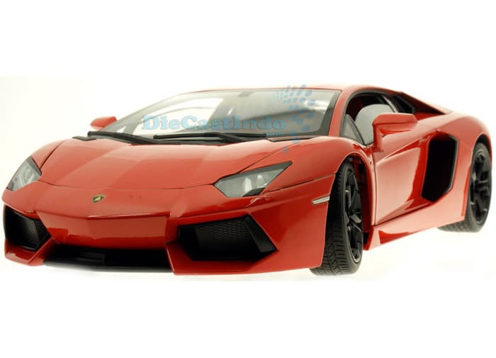 Welly Nex Lamborghini Aventador LP 700-4 - Orange, Skala 1:18