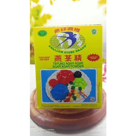 

Agar agar Swallow Globe Brand