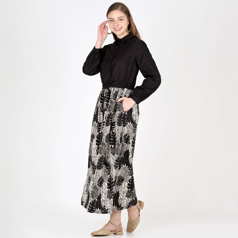 gamis monstera black original novel mice