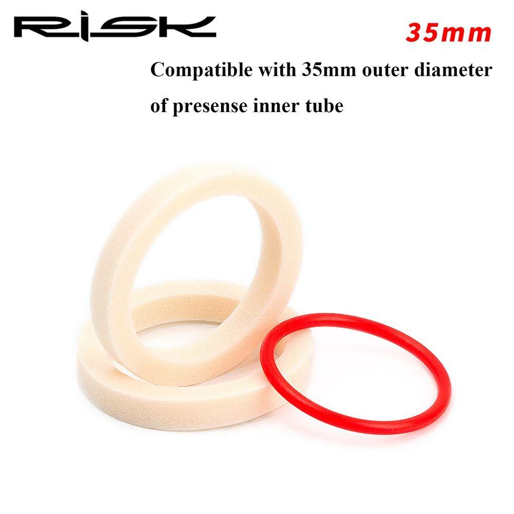 Suyo 2Pcs Front Fork Maintenance 32 /34 /35 /36mm Aksesoris 32-36mm Front Forks Forks Sponge Ring