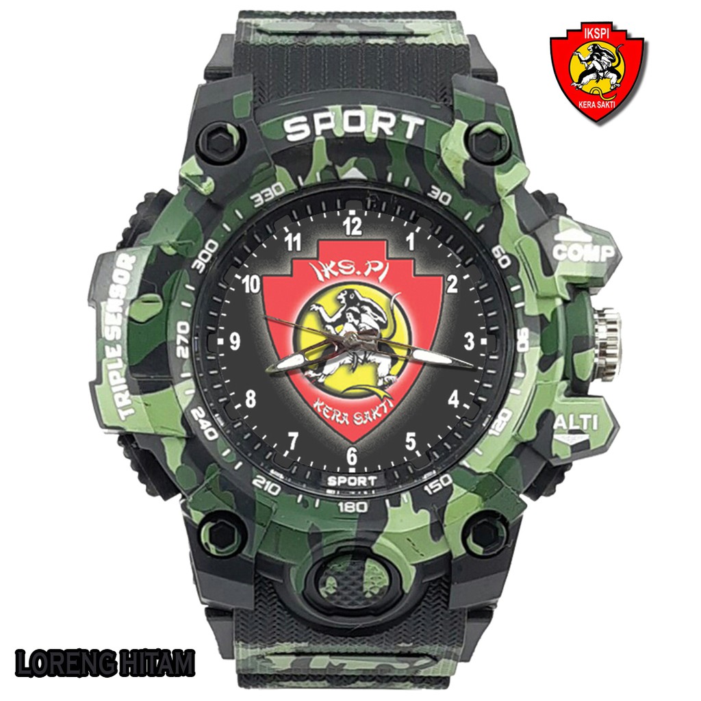 (Exclusive) PERGURUAN IKSPI / KERA SAKTI Loreng Army - Motif 10