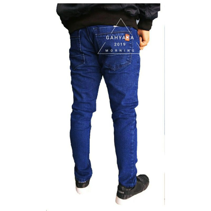 CELANA JEANS MADE IN BANDUNG  PENSIL COWOK MELAR SLIM FIT SKINNY