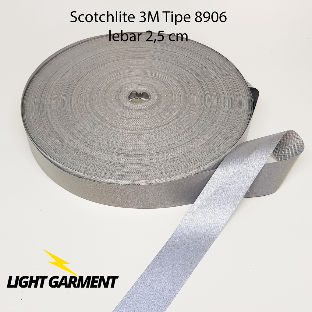 Pita Scotchlite/ Skotlet/ Reflektor tipe 3M 8906 2,5cm per roll