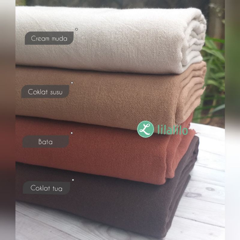 Linen Rami Linen Katun Linen Garment Kain Linen Shopee Indonesia