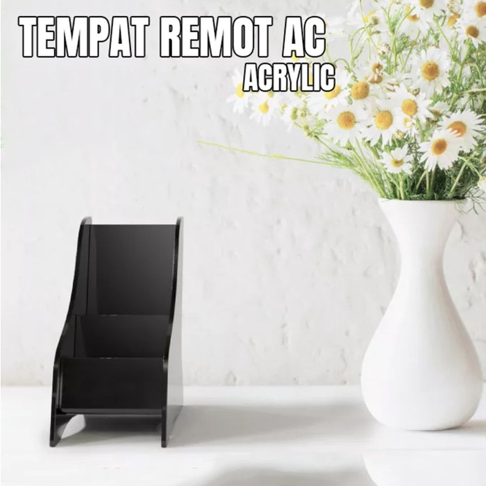 Stand Holder Remote AC Acrylic / Tempat Dudukan Remot AC Akrilik