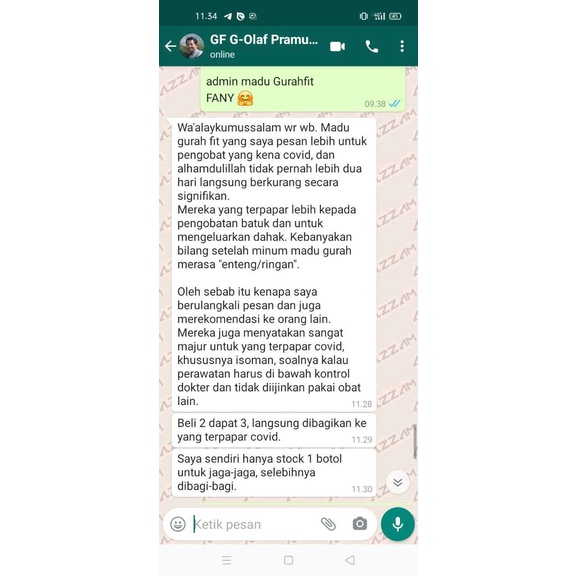 Madu Gurah Fit Obat Flu Batuk Gurah fit Obat Herbal Sakit Tenggorokan Sesak Nafas Sinusitis Asma TB-5