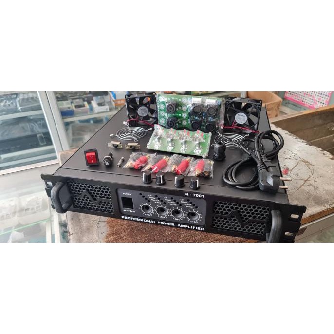 Monggo] Box Power N7001 4Ch 2U Komplit Aksesoris