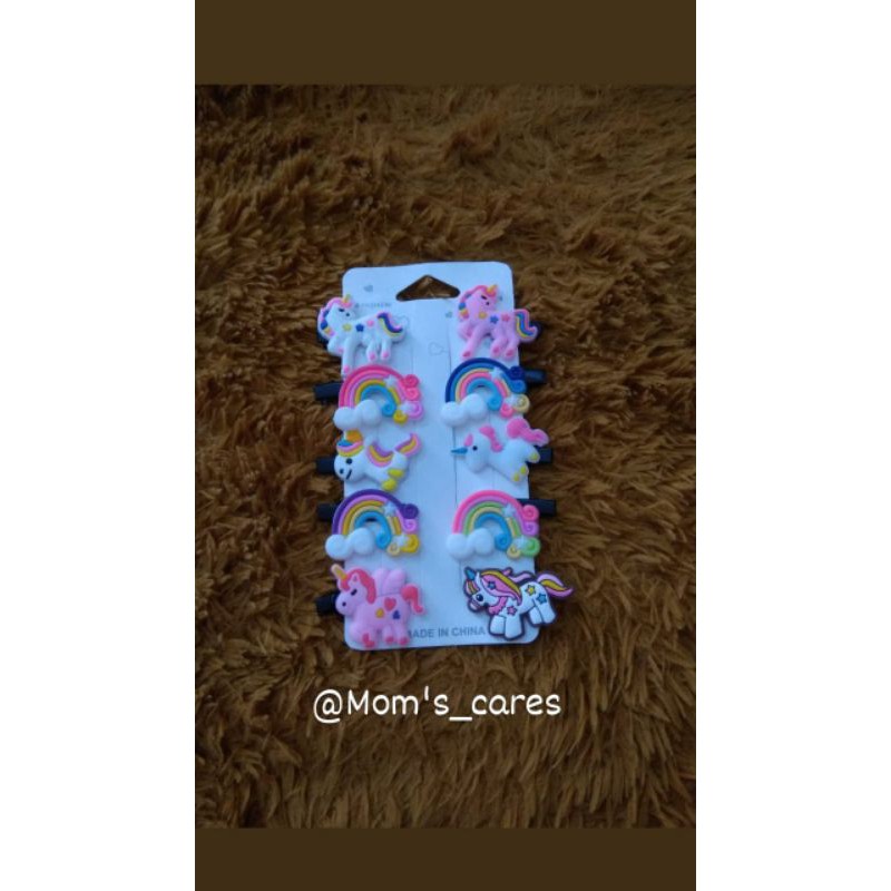 Jepitan pita ikat rambut anak unicorn /aksesoris lucu