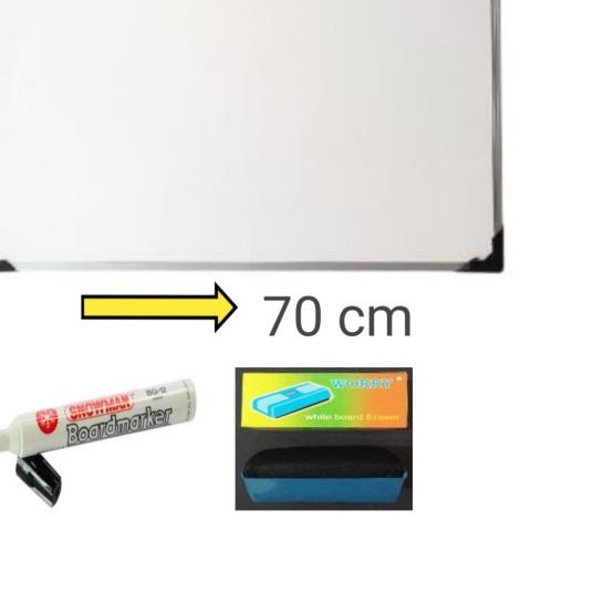 

♣ papan Tulis White board 50x70 cm ☂