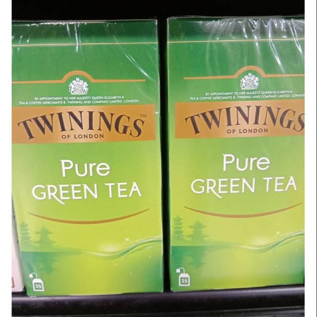 

Twinings of london pure green tea 25 sachet