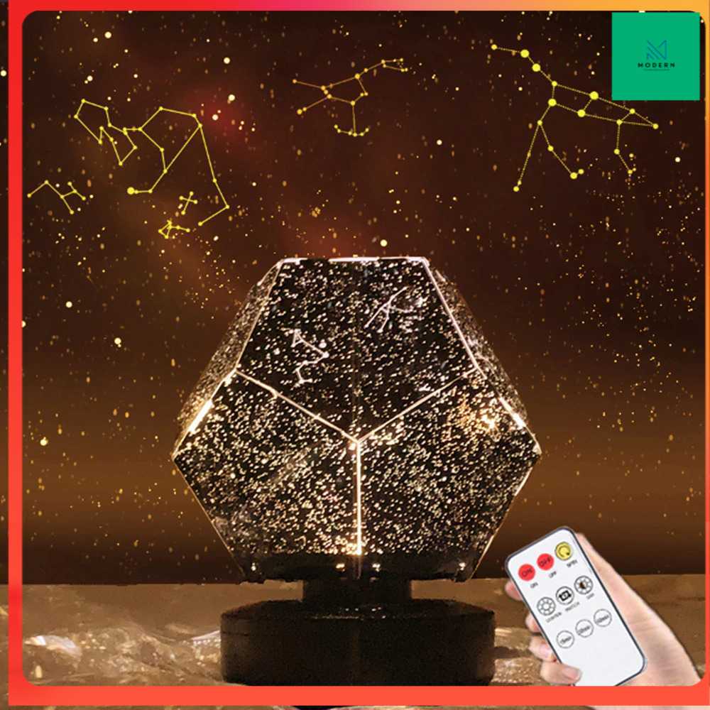 TD-DGD Ousam Lampu Proyektor LED Starry Night Sky Remote Control - WZXKD01