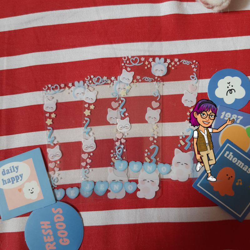 photo frame deco jeno nct (fanmade from kr)