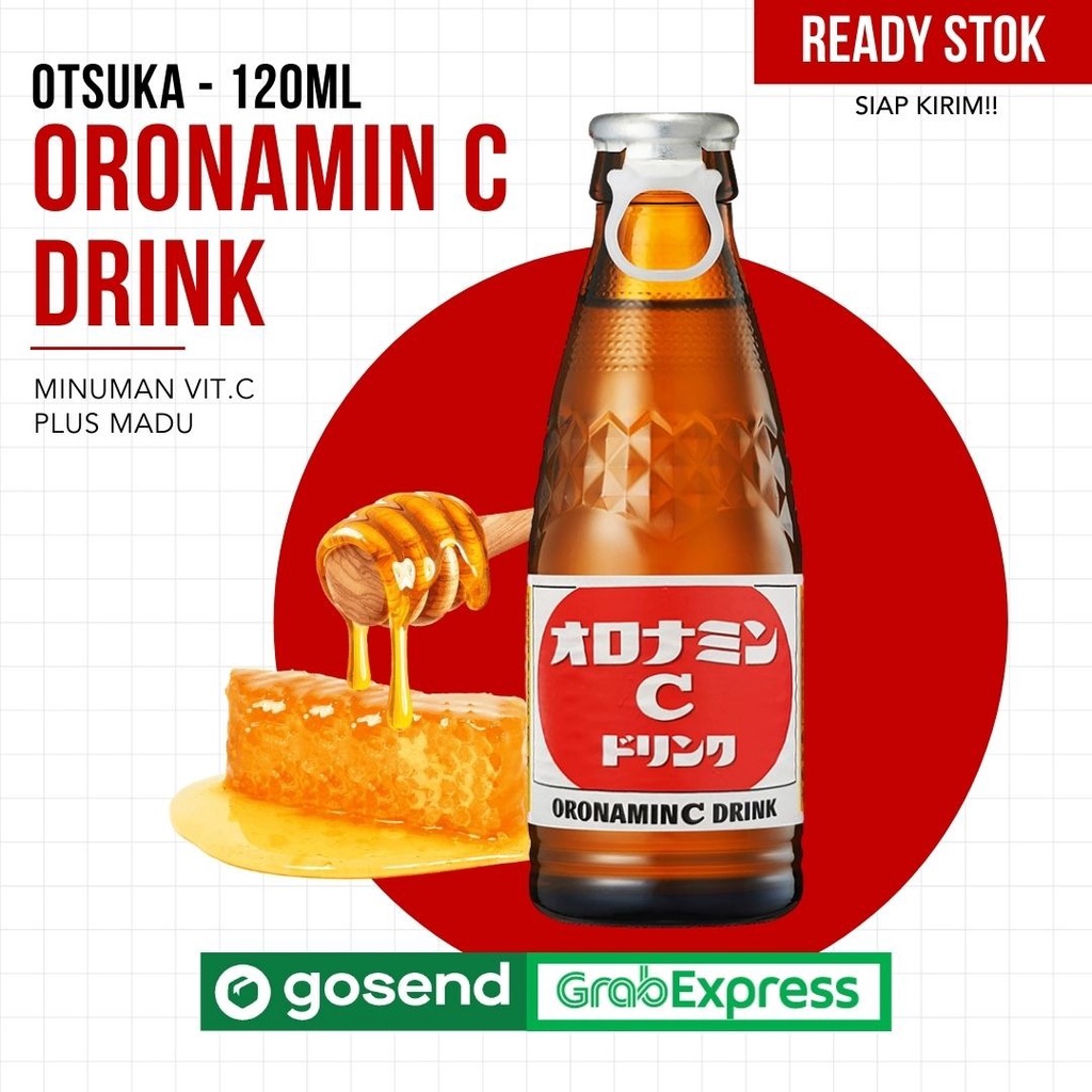 (TERMURAH) Otsuka - Oronamin C Drink Minuman Vitamin C dan Madu 120 ML