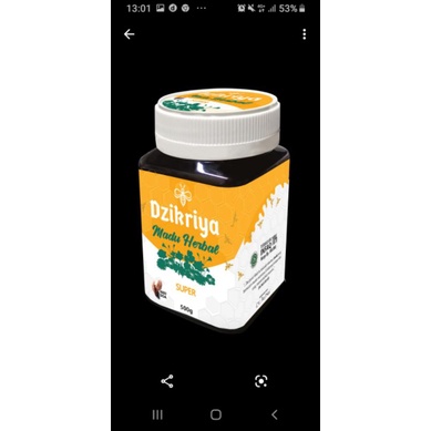 

Madu Dzikriya Madu Herbal Super