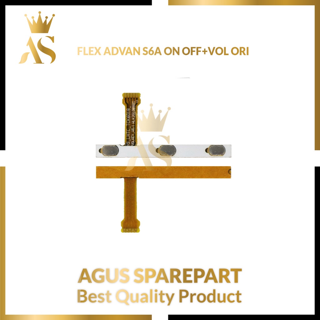 FLEXIBEL ADVAN S6A ON OFF + VOLUME ORI