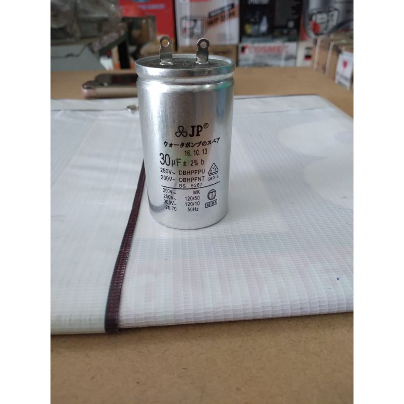 kapasitor  30uf model colok