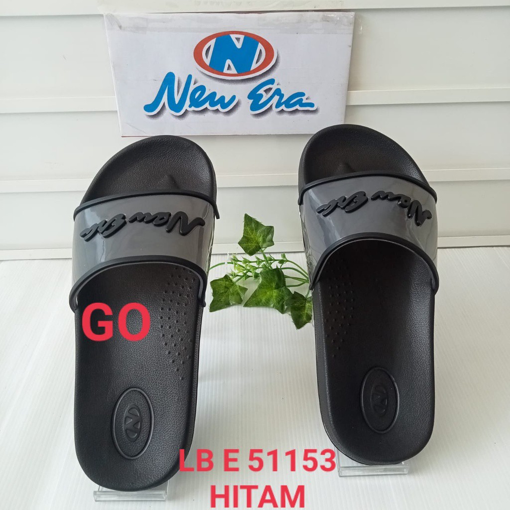 BB NEW ERA LB E 51153 Sandal Cewek Slop Jelly Bening