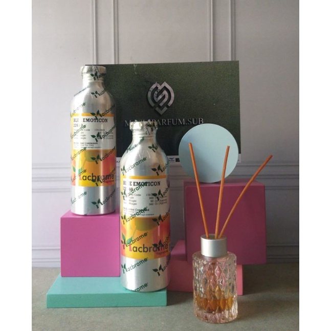 Bibit parfum murni Blue Emoticon by Macbrame searah Aigner Blue Emotion kemasan 500gr segel