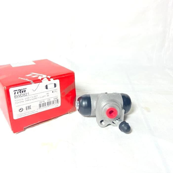 WHEEL CYLINDER NEPEL TOYOTA VIOS YARIS NCP93 BELAKANG KIRI BWD821 MERK TRW