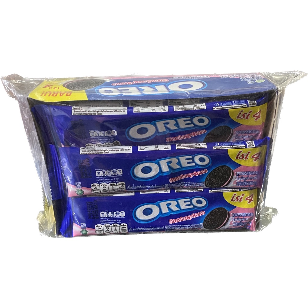 OREO BISKUIT VANILA - COKLAT - ICE CREAM - STRAWBERRY - OREO MINI