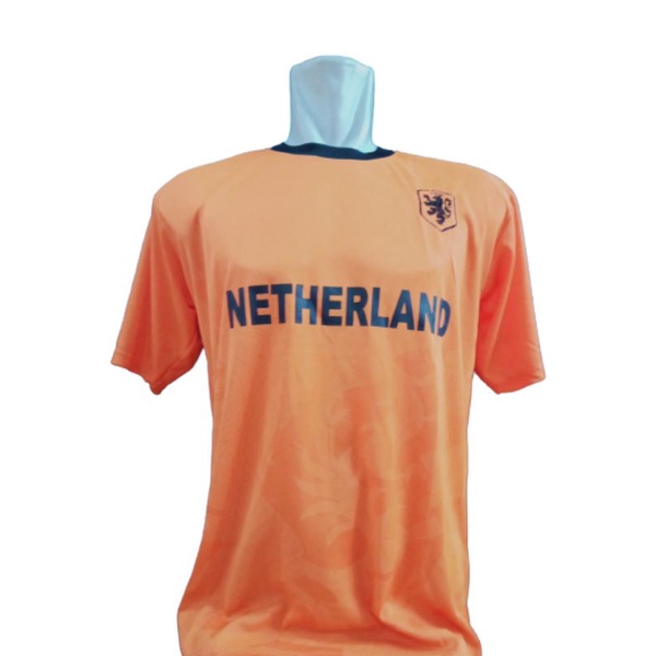 kaos Jersey bola timnas Belanda / Jersey bola piala dunia 2022 all size L