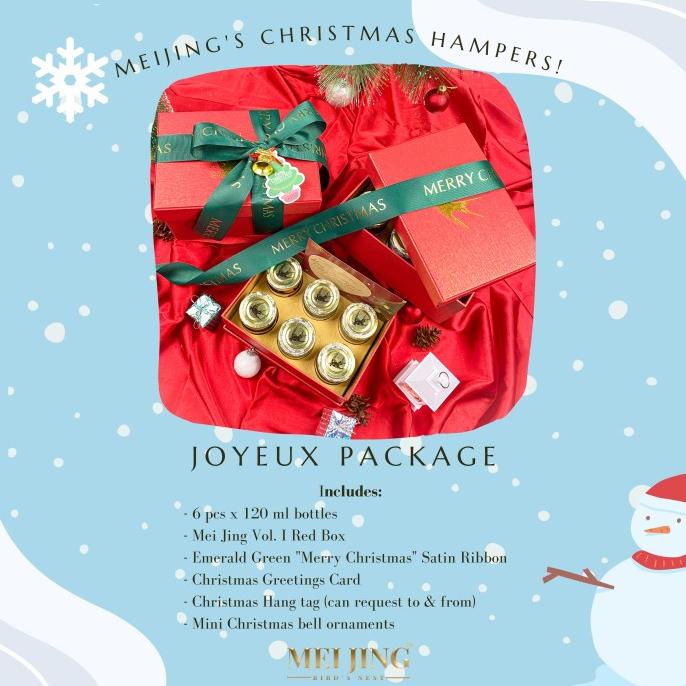 

HAMPERS NATAL CHRISTMAS MEI JING BIRD'S NEST JOYEUX PACKAGE DF161DSD