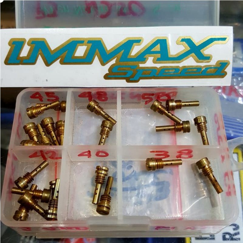 SATUAN Pilot Jet PJ Z Spuyer Angin Ninja 250 N250 Z250 Keihin CR Sudco 38 40 42 45 48 50 Karbu FCR