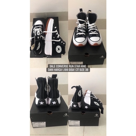 SALE ORIGINAL 100% CONVERSE RUN STAR HIKE HI