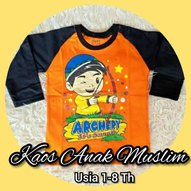 Kaos Anak Muslim