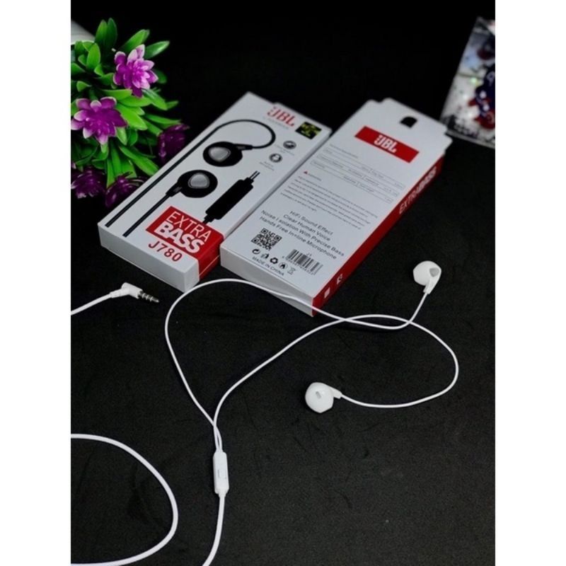 Headset J J-780 EXTRA BASS Handsfree J J780 Earphone J J780 Extra Bass