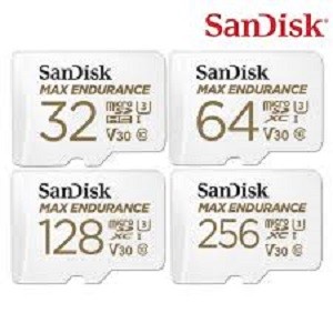 SANDISK MAX Endurance MicroSD 32GB 64GB 128GB 256GB 512GB Garansi Resmi