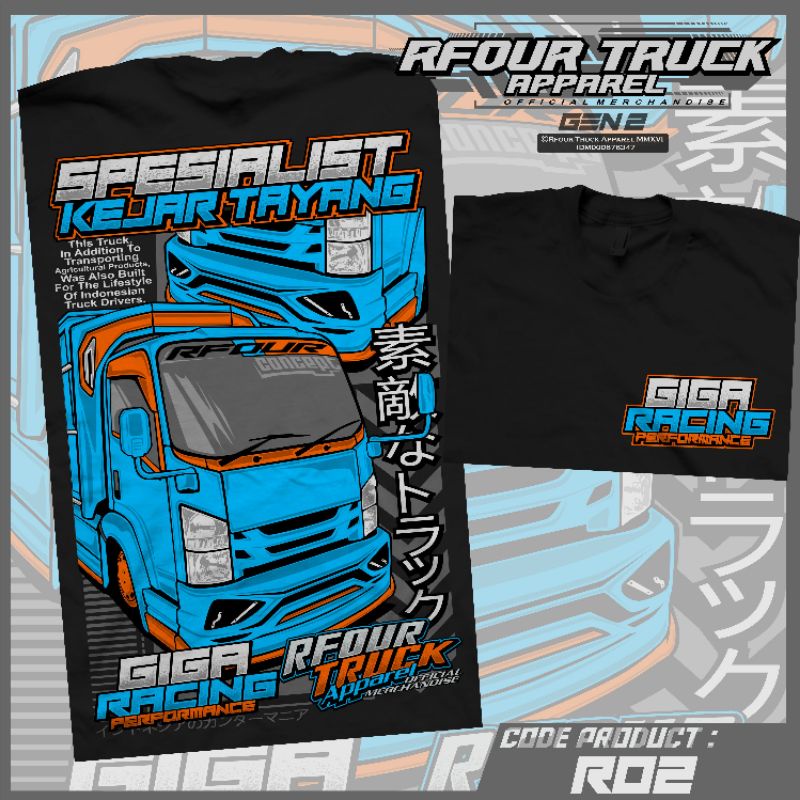 Baju Distro Pria- Baju Truck-Kaos Truck-Baju Truck Oleng