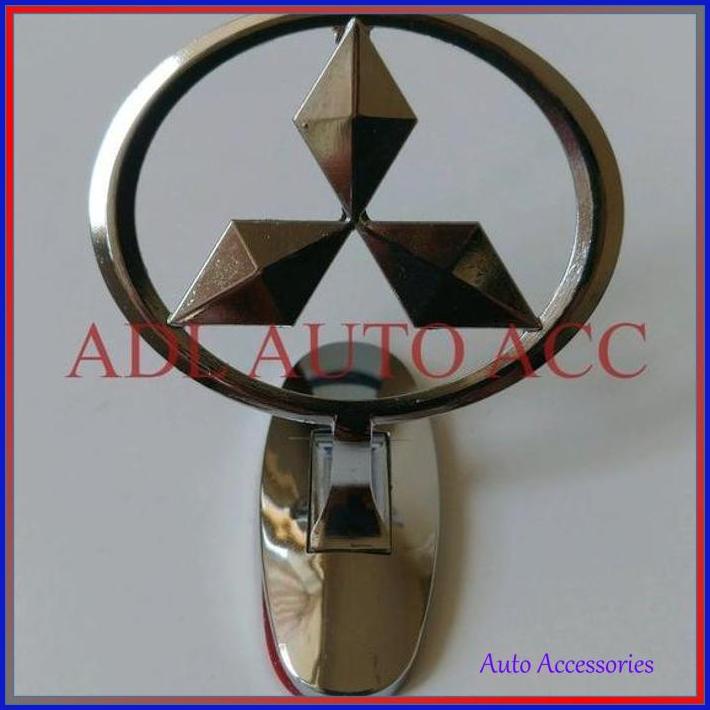 Emblem Logo Kap Mesin Mitsubishi Lambang Kap Mesin Mitsubishi Depan Kap Mesin Mitsubishi ~Adl3