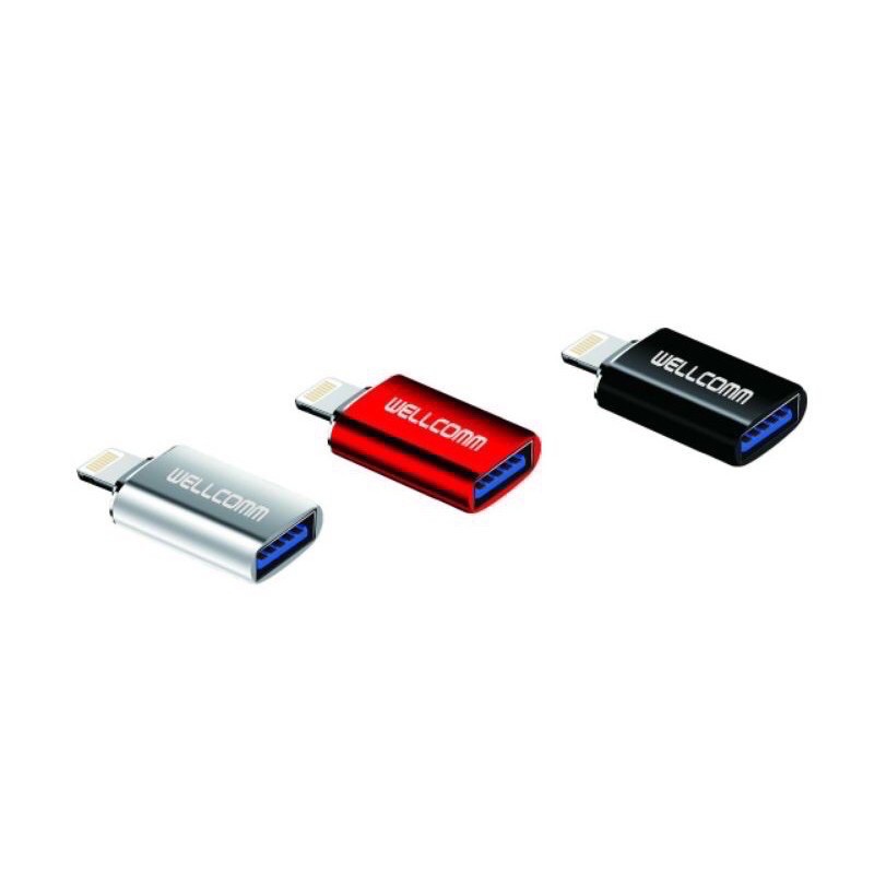 WELLCOMM OTG FOR Ip IOS 13 ON THE GO USB LIGHTNING