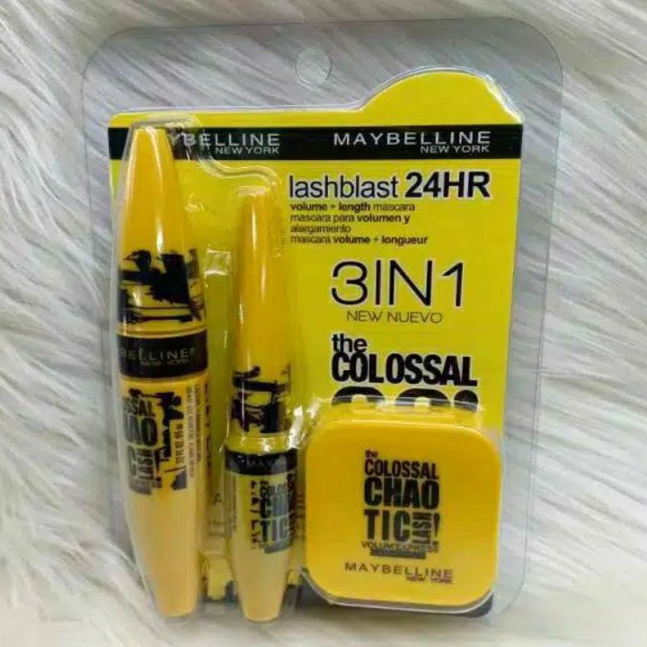 BEDAK MAYBELLINE COLOSSAL 3in1